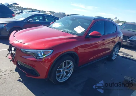 2018 Alfa Romeo Stelvio Ti Sport Awd from USA, damaged, VIN ZASFAKNNXJ7B67490